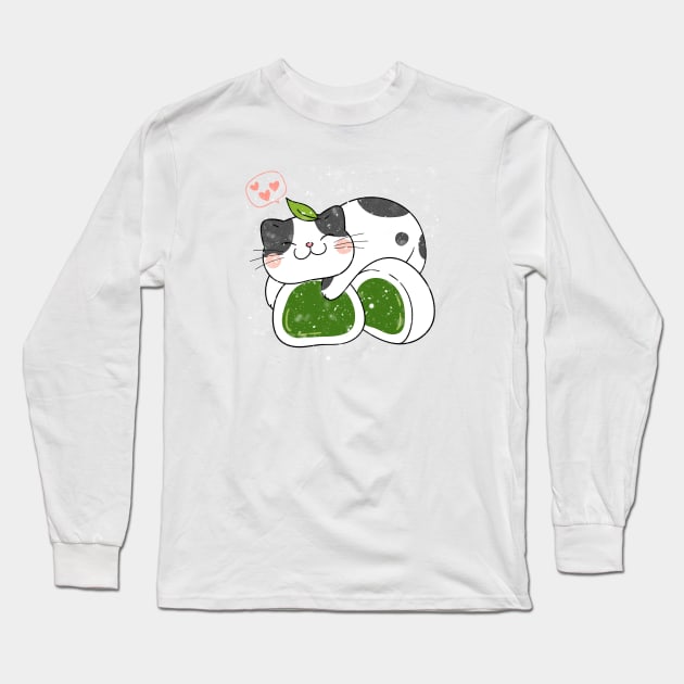 cat kawaii anime girl, Just A Girl Who Loves Anime and ramen T-Shirt Long Sleeve T-Shirt by A&A